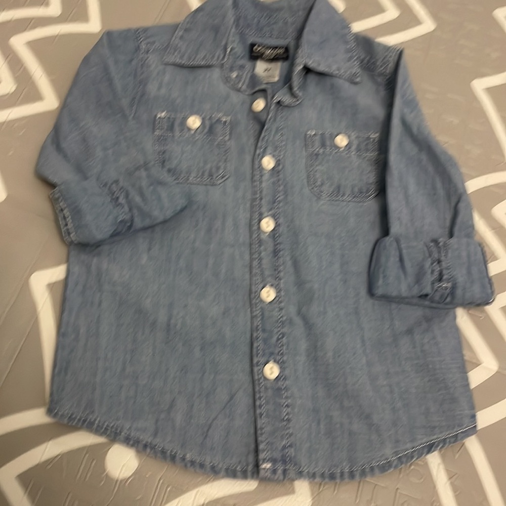 Denim button up - Picture 3 of 3